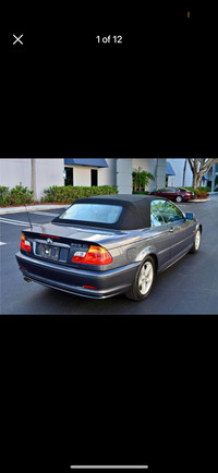 BMW E46 Convertible 325ci