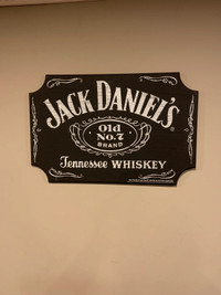 Jack Daniel’s man cave wall sign. Wood. 