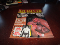 Le livre de la lutte vol 1 no 2 quebec wrestling magazine raymon