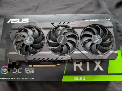 ASUS TUF RTX 3080 12gb TUF-RTX3080TI-O12G-GAMING Like new 10/10 Only selling because I upgraded Incl...