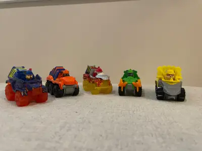 Paw Patrol cars Set of 5.