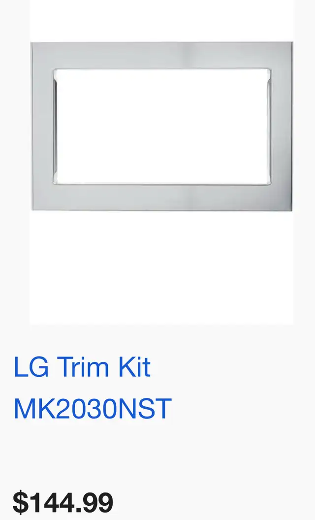 LG “30” Microwave Trim Kit on Sale‼️ in Microwaves & Cookers in Norfolk County - Image 8