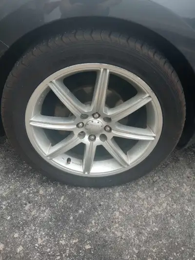 Looking to swap 17" wheels for stock wheels on a 2013 Kia Reo. 17's are 235 45 17. Wheels I am looki...