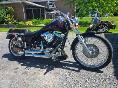 Selling this gorgeous harley davidso fxrs with low mileage at 14k. The previous owner had it fully c...