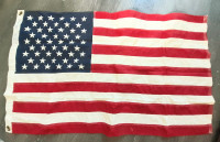 Vintage American Flag 50 Stars Cotton