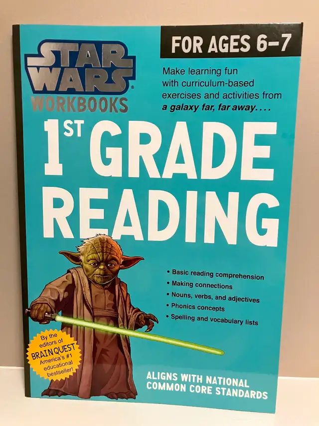 Star Wars 1st Grade Reading Book