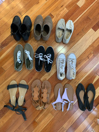 Ladies footwear shoes sandals