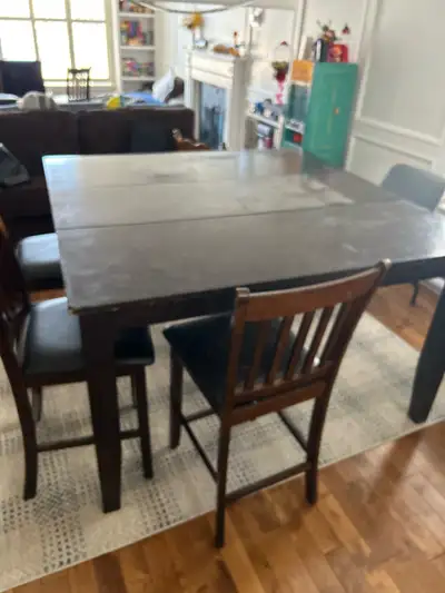kitchen table with six chairs , View more