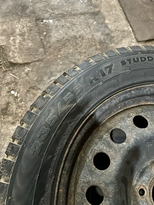 Champiro SUV Winter Tires & Rims- 235/55 R17 99H in Tires & Rims in Napanee - Image 3