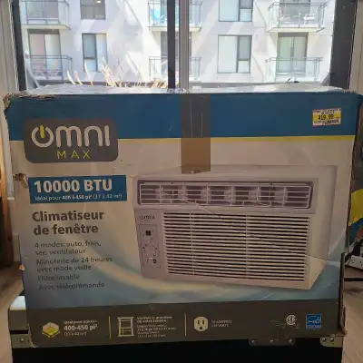 Air Conditioner Climatiseur de fenêtre 10,000 BTU, View more