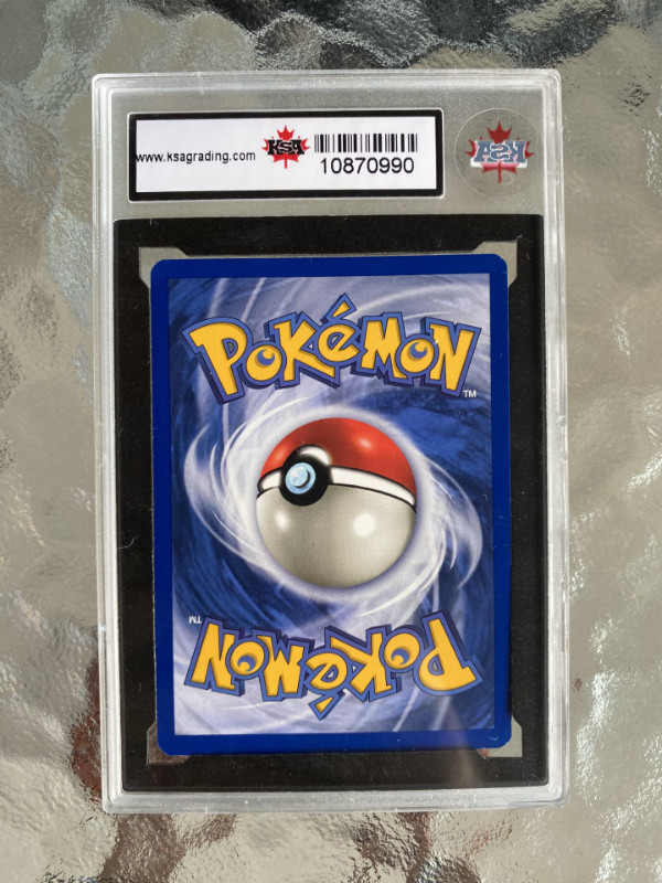 1999 DRATINI Pokemon Base Set Pokémon Card #26/#102 KSA 8.5 NMM+ in Arts & Collectibles in City of Toronto - Image 2