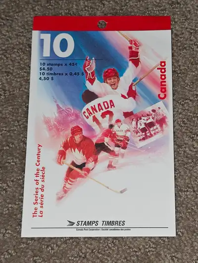I am selling a 1972 Summit Series "The Series of the Century" 1997 Stamp Booklet in excellent condit...