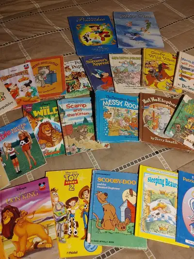 I'm offering a collection of assorted vintage children's books, perfect for young readers or collect...