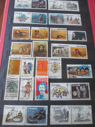 Negated Canadian stamps – Indigenous stamps, View more