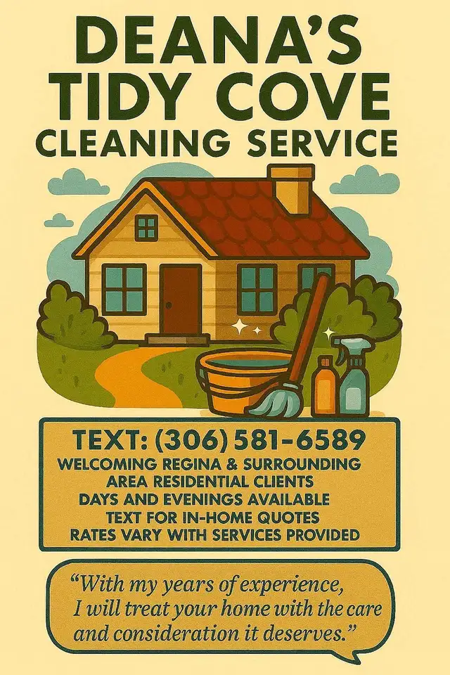 Deana’s Tidy Cove Cleaning Service