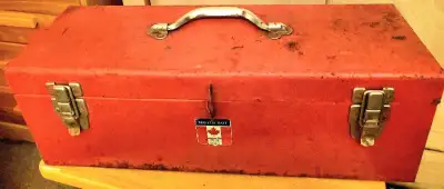 GOOD MASTERCRAFT STEEL PORTABLE TOOLBOX, View more