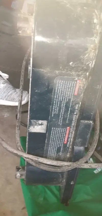 Master Craft Wet tile saw, View more