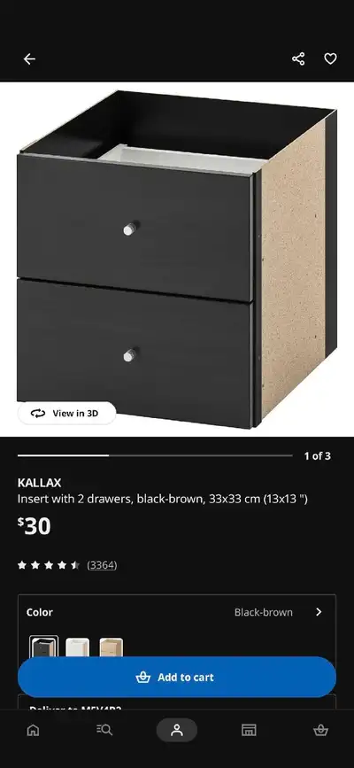 IKEA Kallax drawers, View more