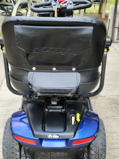 Mobility scooter, Pride brand. I purchased and never used, great for sidewalks etc. Sold as is, pick...