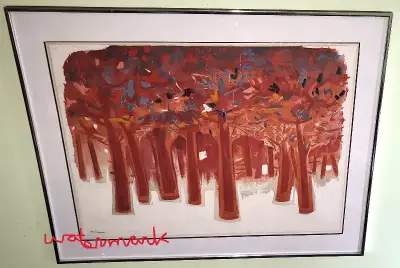ORIGINAL MCM (MID-CENTURY MODERN) CANADIAN ARTWORK, c1960's, View more