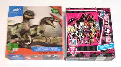 New Childrens' Puzzles - 100 - 150 Pieces - $5.00 Each, View more