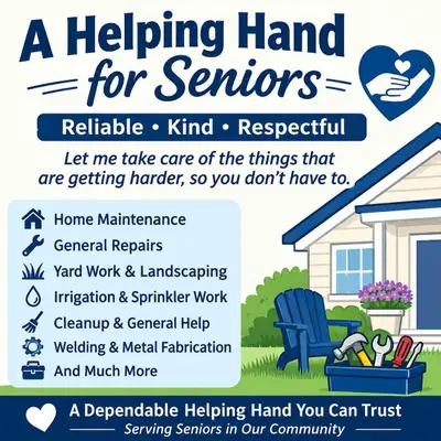 A Helping Hand for Seniors – Reliable, Kind & Respectful, View more
