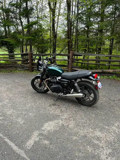 Bike is in new condition. Maybe interested in trade ,ATV, Trailer,boat