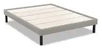New bed frame for staging. Gift the mattress somewhat new From the brick . Never used 2025 purchase...