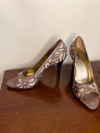 Ladies dress shoes designed by Carlos Santana.