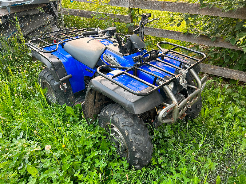 Have a great running Yamaha big bear 400 4x4 with warn winch ATVs