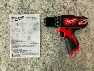 New Milwaukee M12 3/8" Drill, View more