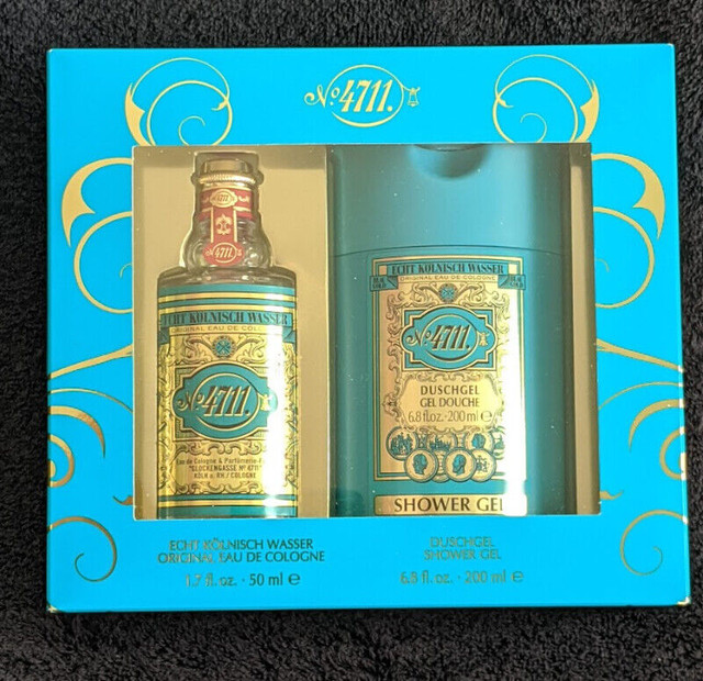 Vintage 4711 Cologne & Shower Gel Gift Box in Arts & Collectibles in Stratford