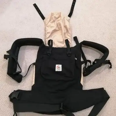PRICED TO SELL! Ergobaby All in One. Solid, sturdy carrier, very lightly used. Minor water marks fro...