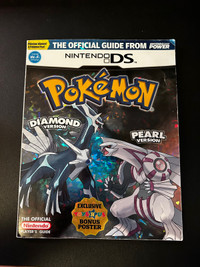 Pokémon Diamond and Pearl Nintendo Power guide with poster