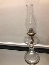 Vintage oil lamp from the White Flame Lamp Co., Grand Rapids M.