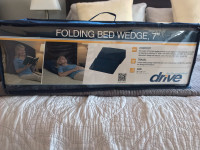 Folding bed wedge 7”  $40.