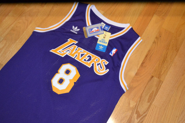 .''NEW w tags. KOBE BRYANT' All Embroidered Jersey'.,., in Men's in Vancouver - Image 3