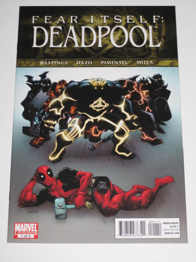 Marvel Comics Deadpool Fear Itself#1,2 & 3 set! comic book, View more