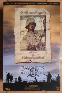 1:6 WW1 Stosstruppen-Bayonets &amp; Barbed Wire - Sideshow 