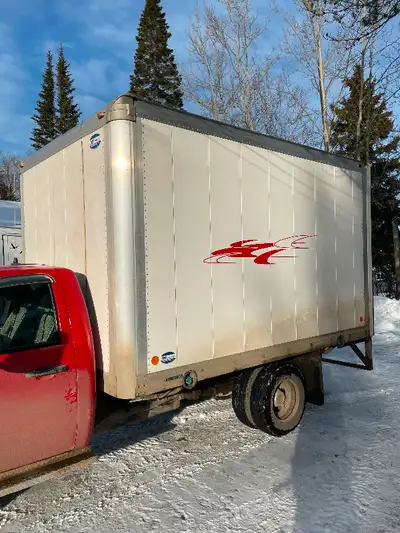 2012 Minoru 12’ Van Body. Good shape, everything works as it should. No damage. Roll up door with lo...