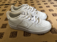 White Nike Airforces