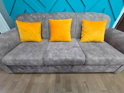 3 piece Sofa with Pillows, View more