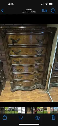 Spanish style dresser
