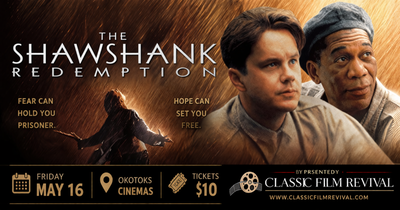 Cinematic Showing of Shawshank Redemption, View more