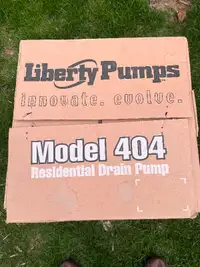 New Liberty 404 Residential Drain Pump