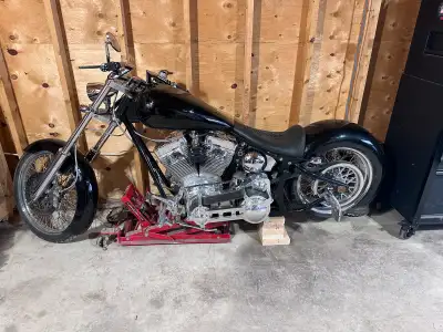 Beautiful Showroom 2011 Harley Davidson Softail Scorpion Custom Brand New 121 Cubic Inch Crate Engin...