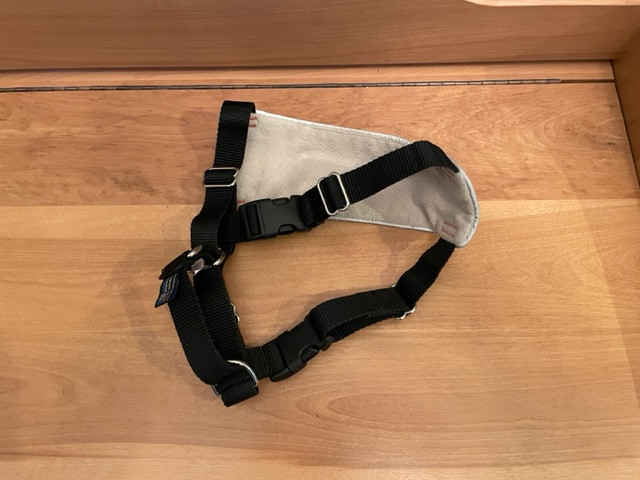 Body harness for dogs. Has reflective trim for evening walks. in Accessories in Kamloops - Image 2