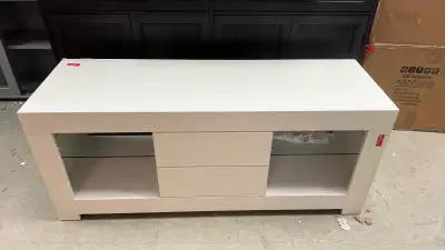 High glossy TV Stand with LED Lights for TVs up to 55", View more