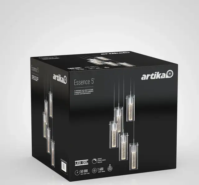 Artika 5-light intergrated LED pendant in Indoor Lighting & Fans in City of Montréal - Image 3