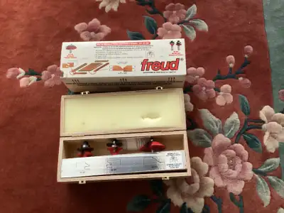 Freud 3pc router bit set item 97-226, View more